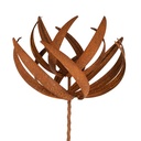 Wind Spinner Lotus Rust