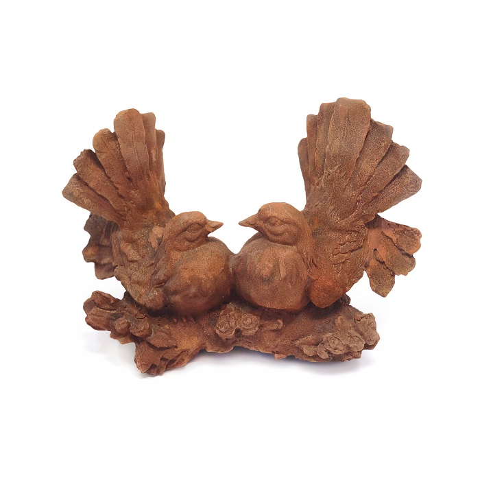 Fantail Birds Cast Iron