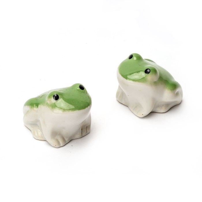Floating Frog Porcelain Small