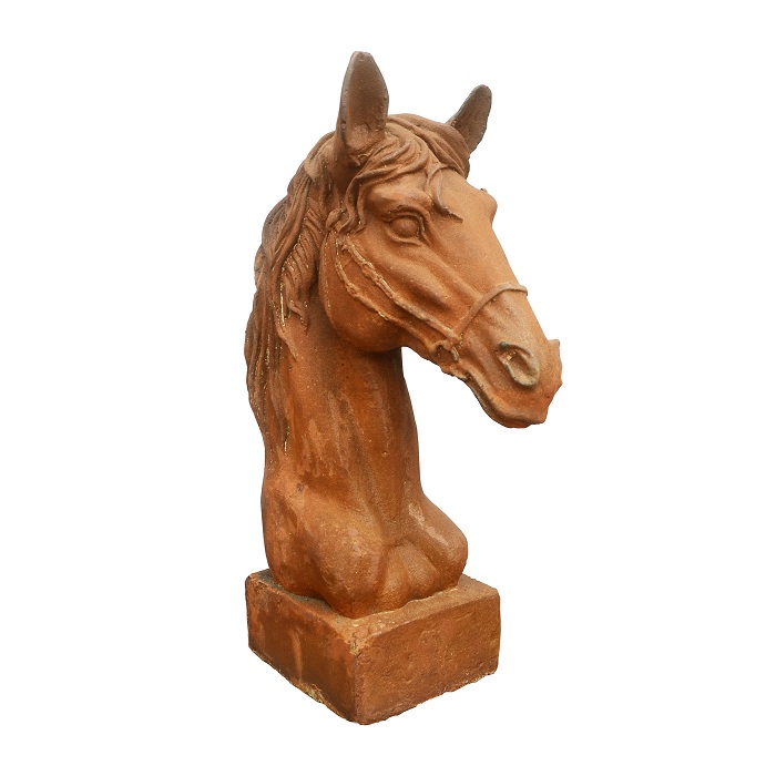 Horse Head Cast Iron Medium