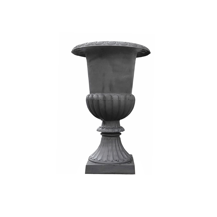 Urn Romano Cast Iron Black