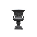 Urn Milano Cast Iron Black