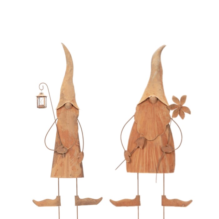Gnomes Rust Large Asst