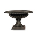 Urn Victorian Cast Iron Black