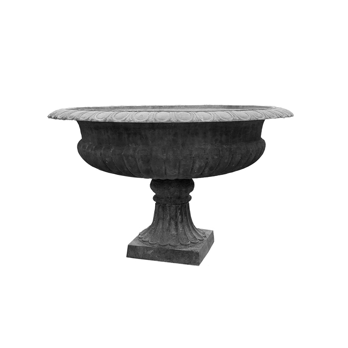 Urn Napoli Cast Iron Black