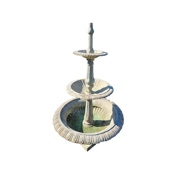 Fountain 3 Tier Stand Antique