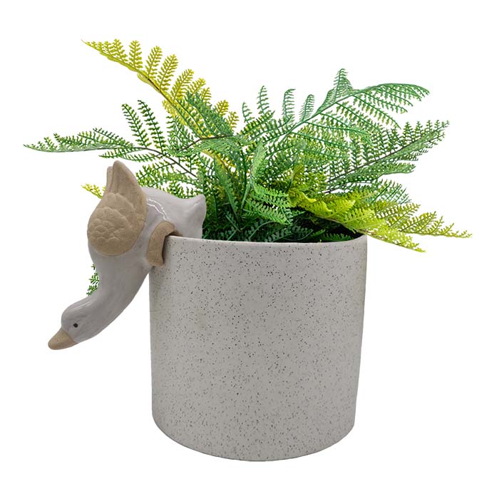 Duck Pot Sitter-: