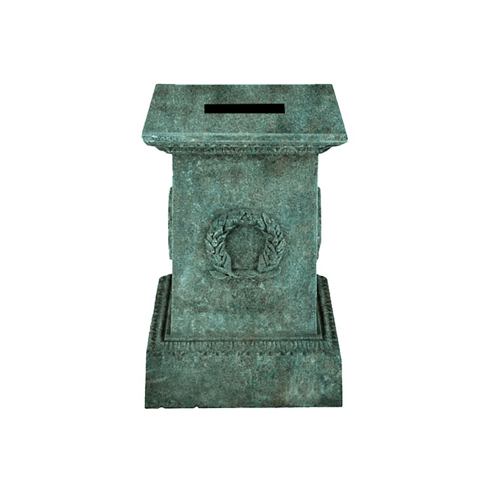 Urn Caserta Base Cast Iron Ver