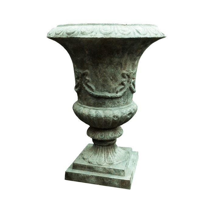 Urn Salerno Cast Iron Antique