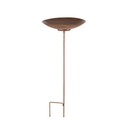 Stake Bird Bath 40cm Rust