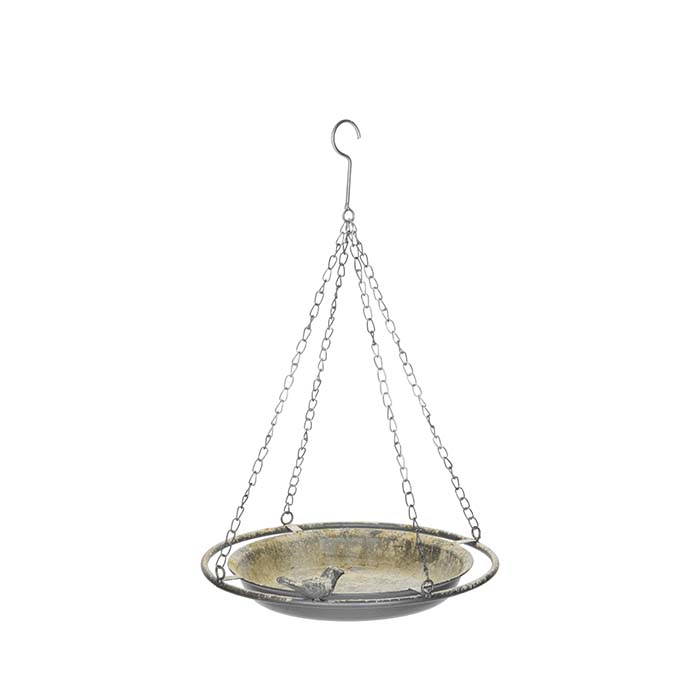 Bird Feeder Zinc Moss