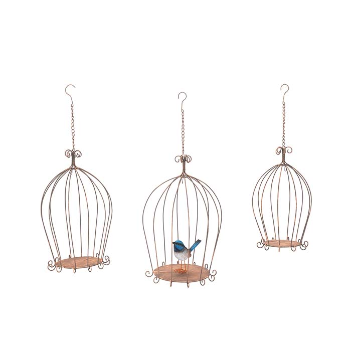 Birdcage Planter S/3