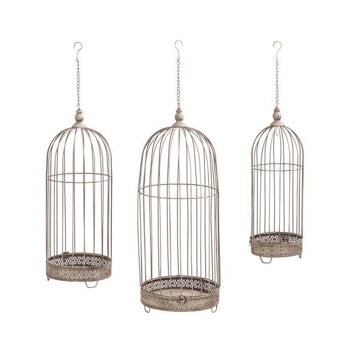 Birdcage Tall S/3