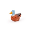 Float Duck Porcelain Blu Head