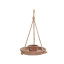 Bird Feeder Terracotta Aged