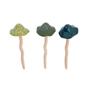 Mushroom Ceramic Green Large