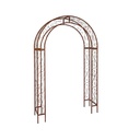 Round Top Arch Rust Finsh>