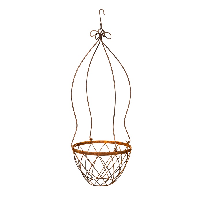 Basket Hanging Rust