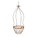 Basket Hanging Rust