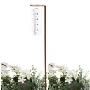 Stake Rain Gauge Rust Large