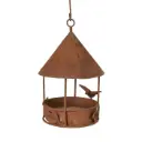 Bird Feeder House Rust