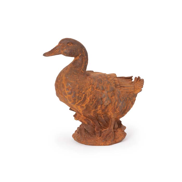 Duck statue Cast Iron