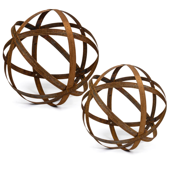 Ball 100cm/75cm Ball Rust S/2>