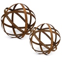 Ball 100cm/75cm Ball Rust S/2>