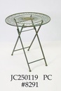 Florentine 70cm Metal Table Gr