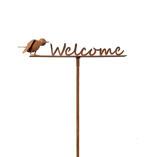 [10650] Stake Welcome Rust