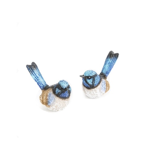 [11329] Fairy Wren Blue no feet