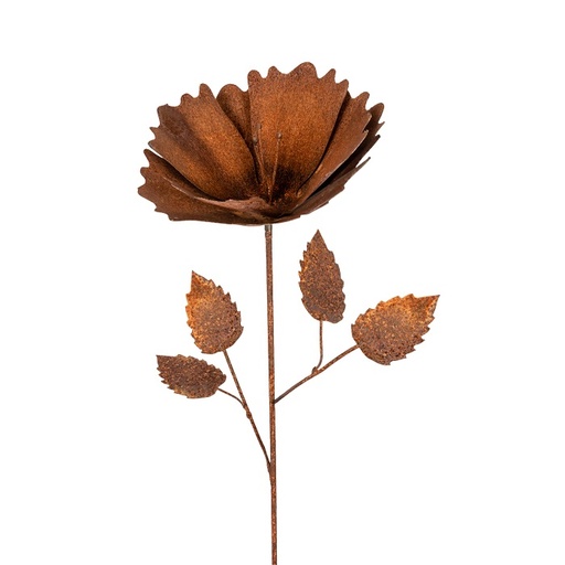 [1238] Stake Flower Rust Large
