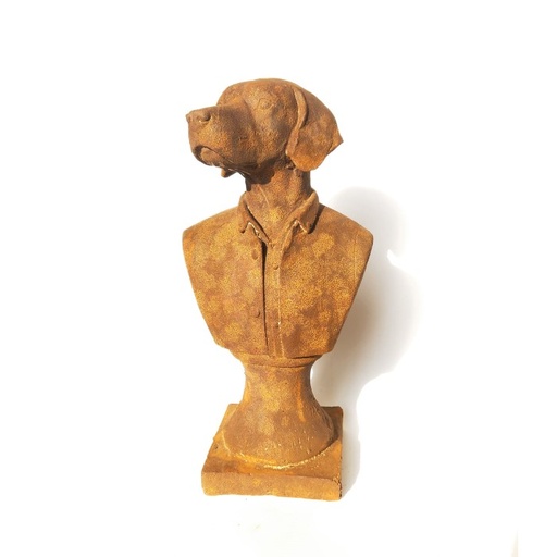 [14986] Dog Head Cast Iron