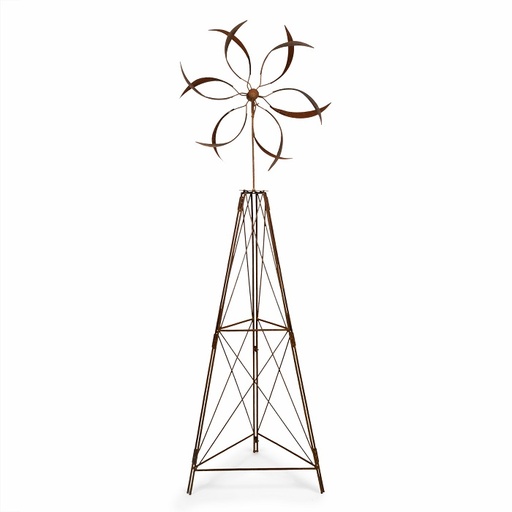 [15358] Wind Spin Double Tripod Rust>*