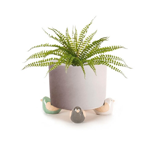 [16188] Bird Pot Feet Assorted