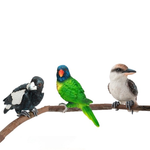 [16454] Aussie Bird Asst Pot Sitters