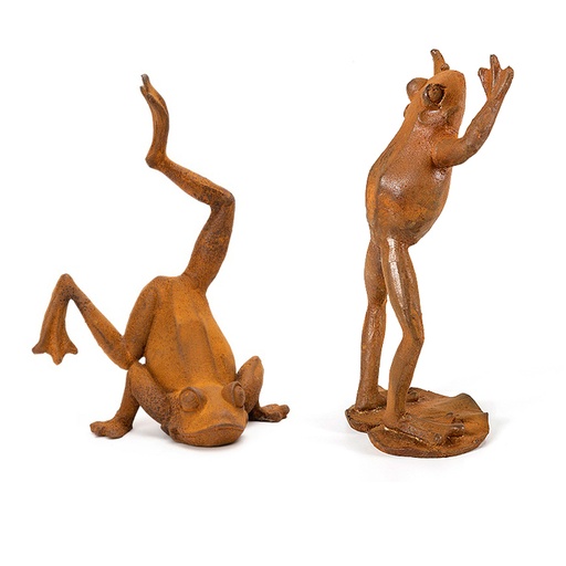 [17680] Frogs Cast Iron Assorted