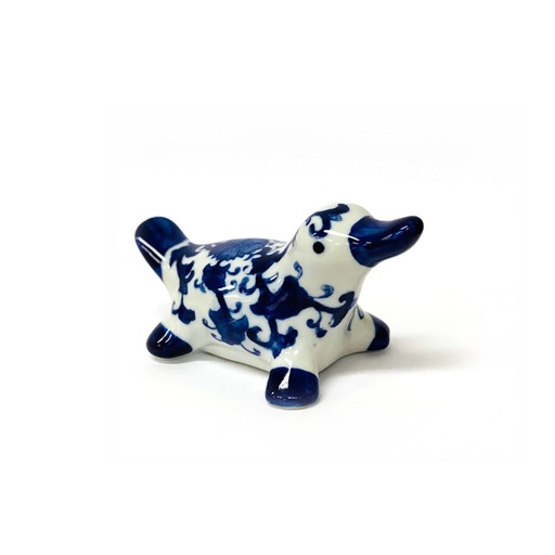 [18601] Floating Platypus Blue/White
