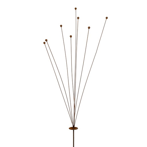 [18748] Spray Knobby Club Rush Rust>