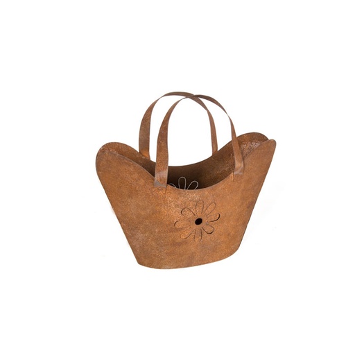 [18786] Planter Handbag Rust Small