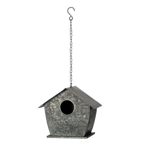 [18939] Birdhouse Hanging Zinc -