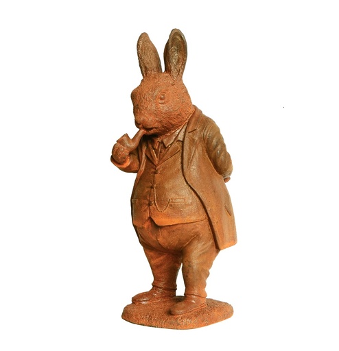 [19394] Rabbit Cast Iron Small