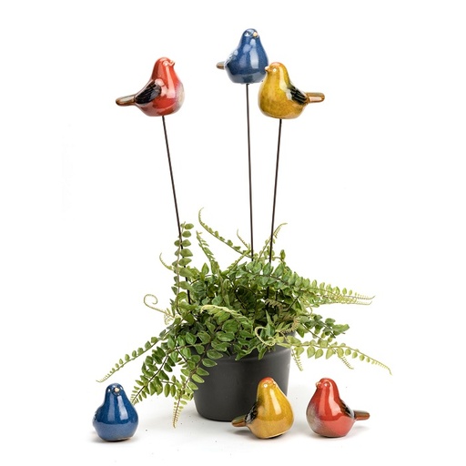 [1962] Birds on Stick Ceramic