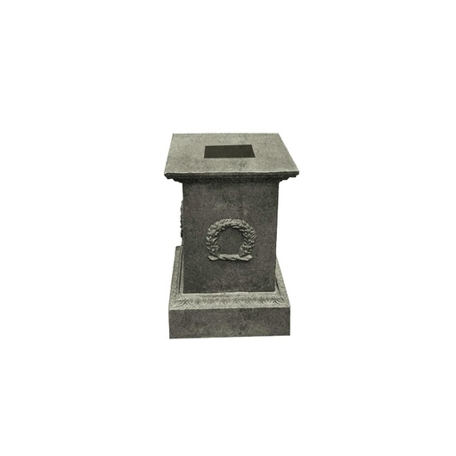 [19769] Urn Milano Base Cast I Antique