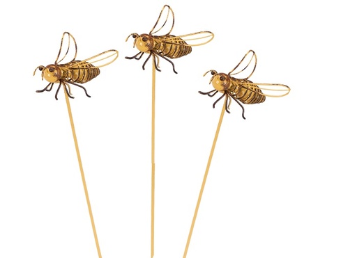 [20895] Bee Wire on Stick Large