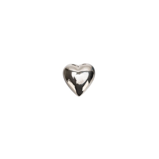 [22196] Floating Heart Silver Medium-+
