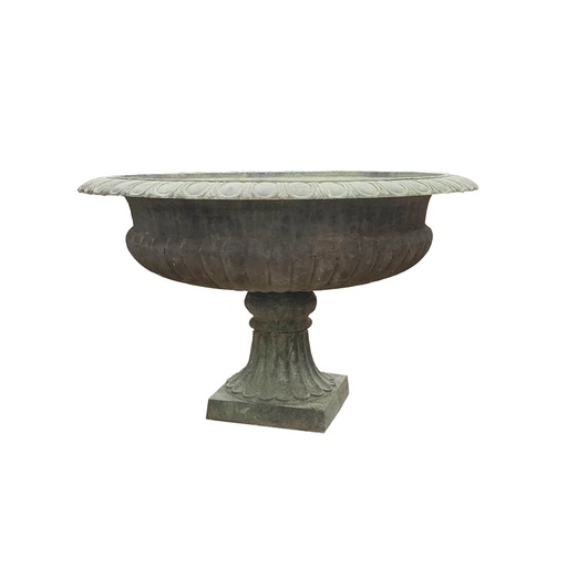 [22417] Urn Napoli Cast Iron Antique