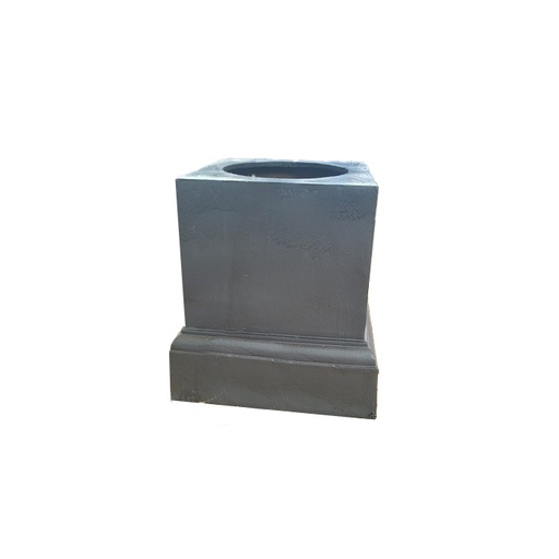 [22448] Urn Venetian Base Cast I Black