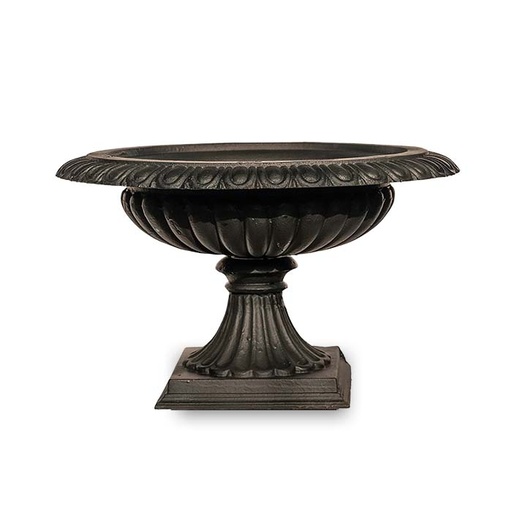 [22721] Urn Victorian Cast Iron Black