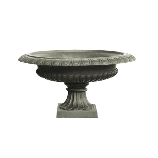 [22837] Urn Venetian Cast Iron Antique